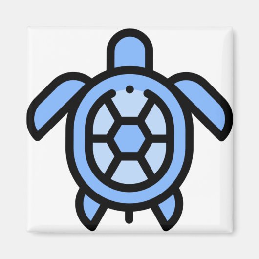 カメ マグネット (正面)