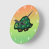 カメ ラウンド壁時計 (傾斜)
