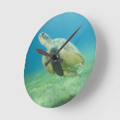 カメ ラウンド壁時計 (傾斜)