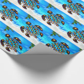 カメ ラッピングペーパー (角)