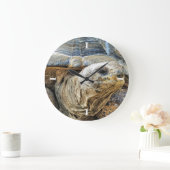 カメ ラージ壁時計 (ホーム)