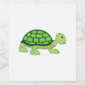 カメ ワインラベル (シングルラベル)