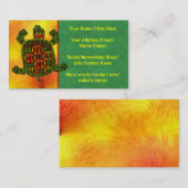 カメ 名刺 (正面/裏面)