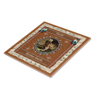 カメ-大地のセラミックタイル タイル