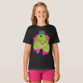 カメ 帽子 Tシャツ (正面フル)