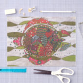 カメ 薄葉紙 (クラフト)