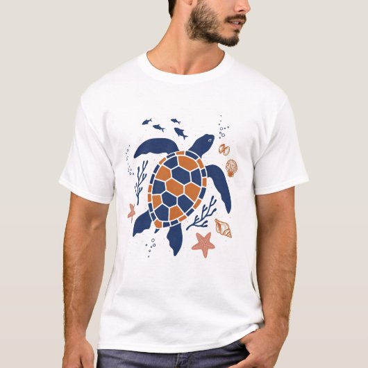 カメ Tシャツ (正面)