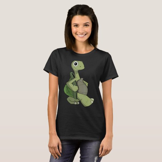 カメ Tシャツ (正面フル)