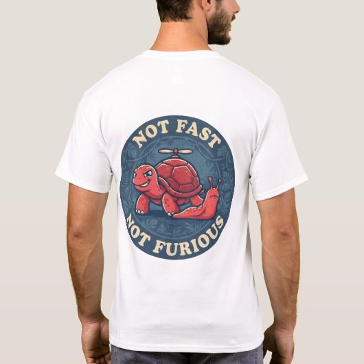 カメ Tシャツ (裏面)