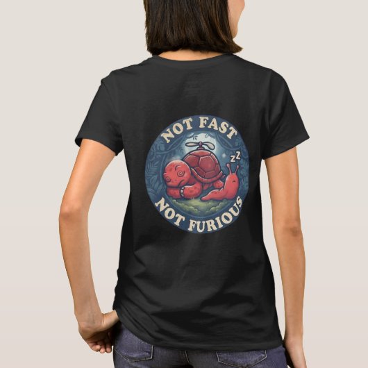 カメ Tシャツ (裏面)