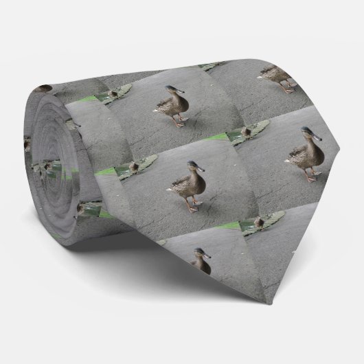 カモおもしろいのネクタイ ネクタイ (ロール)