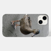 カモおもしろいガモ Case-Mate iPhoneケース (裏面 (横))