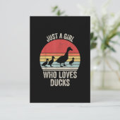 カモが好きな女の子、カモの飼い主の恋人 エンクロージャーカード (スタンド正面)