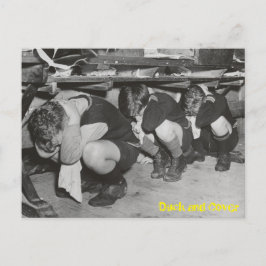 カモとカバーのはがき ポストカード