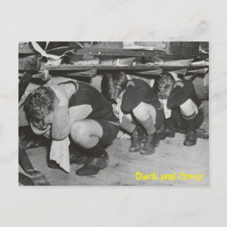 カモとカバーのはがき ポストカード