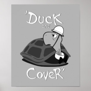 カモとカバー – ヴィンテージ核攻撃 ポスター