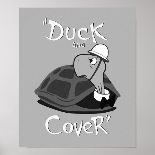 カモとカバー – ヴィンテージ核攻撃 ポスター (正面)