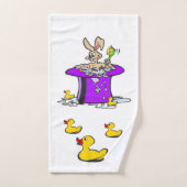 カモのバスタオルセットでバブルバニー バスタオルセット (ハンドタオル)