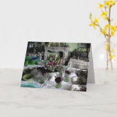 カモのパーティー! カード (黄色い花)