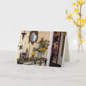 カモのヒマワリ-手紙カード カード (黄色い花)