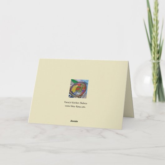 カモの台所棚 カード (裏面)