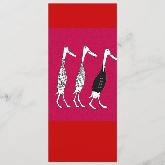 カモの服装 (正面)