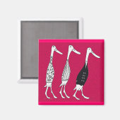 カモの服装 マグネット (正面/裏面)