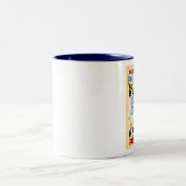 カモはルースミラー従ってこれパリの映画のポスターです ツートーンマグカップ (中央)