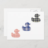 カモを植える ポストカード (正面/裏面)