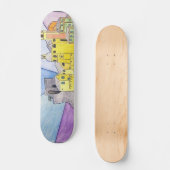 カモグリフィッシュスケートボード スケートボード (正面)
