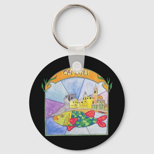 カモグリフィッシュ キーホルダー (正面)