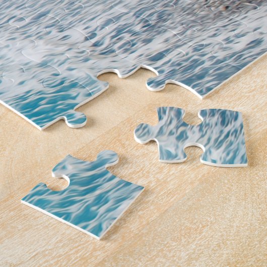 カモグリ絵画イタリアのポルトフィノジェノワリグーリア ジグソーパズル (側面)