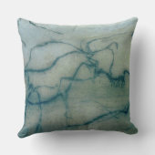 カモシカおよびバイソン、Perigordian (洞窟壁画) クッション (裏面)