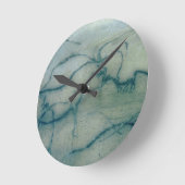 カモシカおよびバイソン、Perigordian (洞窟壁画) ラウンド壁時計 (傾斜)