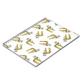 カモシカのトスのノート ノートブック (左側)