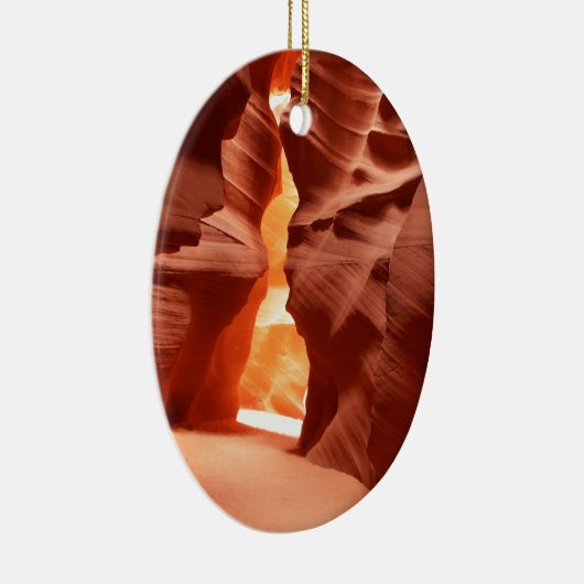 カモシカ渓谷のすばらしい美しいを下げて下さい セラミックオーナメント (右)