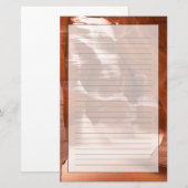 カモシカ渓谷、自然にLit 便箋 (正面/裏面)