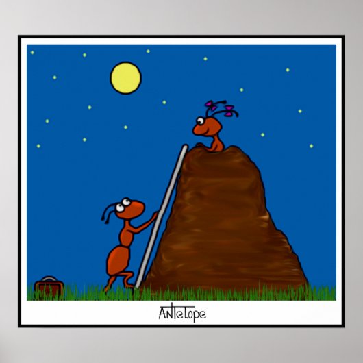 カモシカ ポスター (正面)