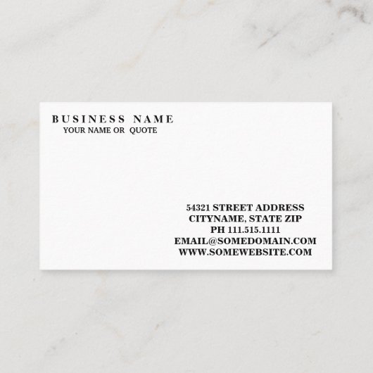 カモダンニ。 名刺 (裏面)