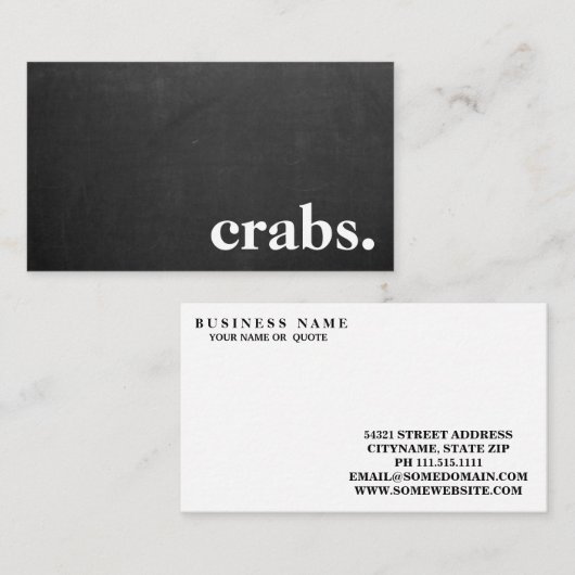 カモダンニ。 名刺 (正面/裏面)