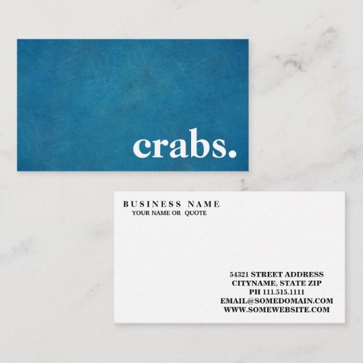 カモダンニ。名刺 名刺 (正面/裏面)