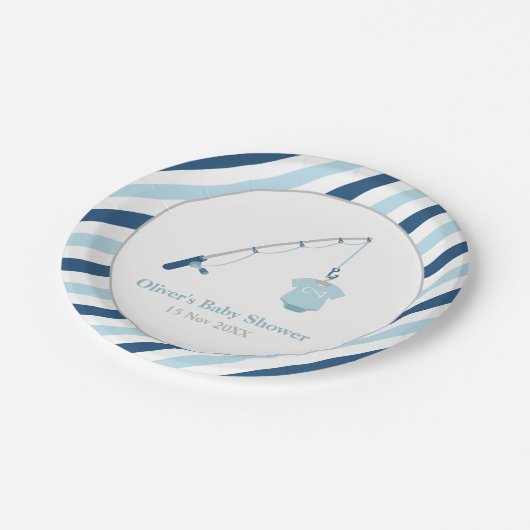 カモダンワイイ魚釣り用シャワー用品 ペーパープレート (アングル)