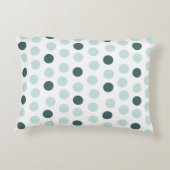 カモダンワイカスタムトペットフォトドッグハートグリーンミント アクセントクッション (裏面)