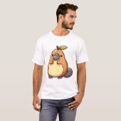 カモノハシの洋ナシ Tシャツ (正面フル)