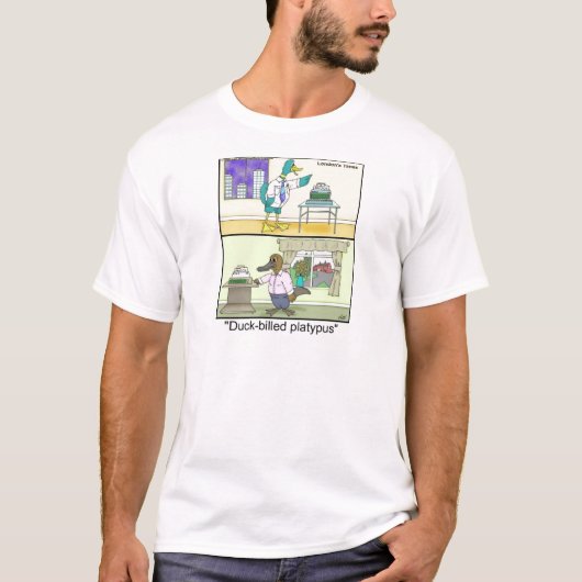 カモノハシのTシャツ Tシャツ (正面)