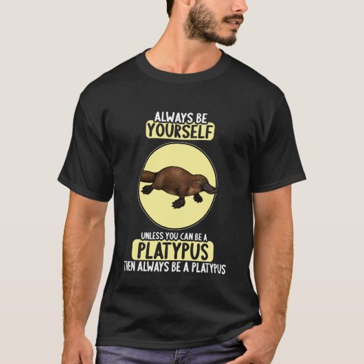 カモノハシ カモノハシ Tシャツ (正面)