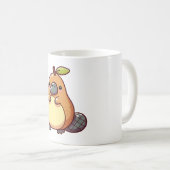 カモノハシ 洋ナシ コーヒーマグカップ (正面右)