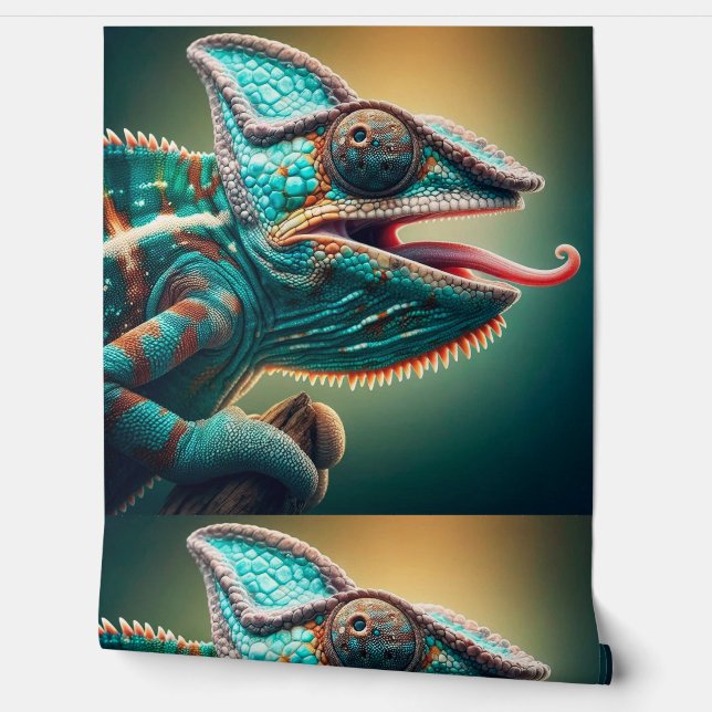 カモフカラフルラージの壁紙カメレオン 壁紙 (ほどく)