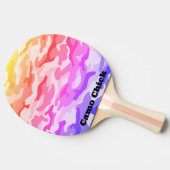 カモフガーリーラージパステルズモノグラムインブラック | 卓球ラケット (横)