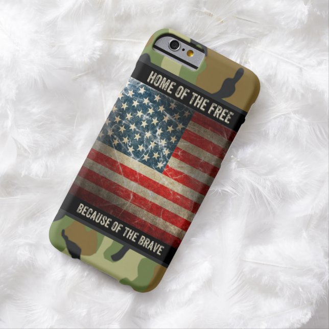 カモフグランジレージ米国国旗2 iPhone 6ケース Case-Mate iPhoneケース (インサイチュ)